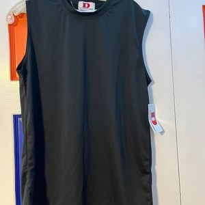 Black Dry-Fit Tang Top, New Sz-Youth XL